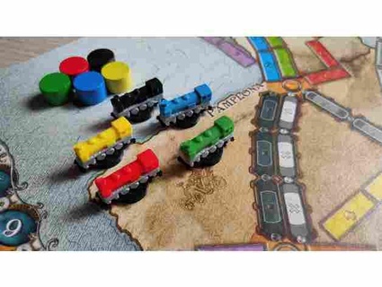 ticket ride - train player counter guiosca 3d print model - Mito3D