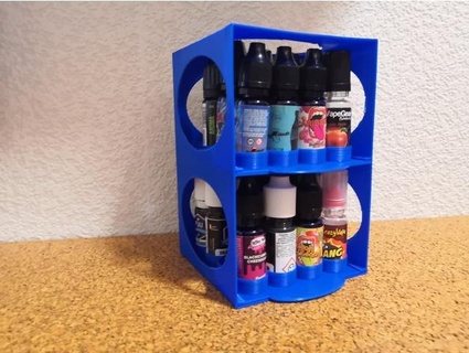 vape flavours drawer box bastrym 3d print model - Mito3D