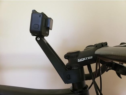 gopro mount bicycle 35mm tube samwwatson 3d print model - Mito3D
