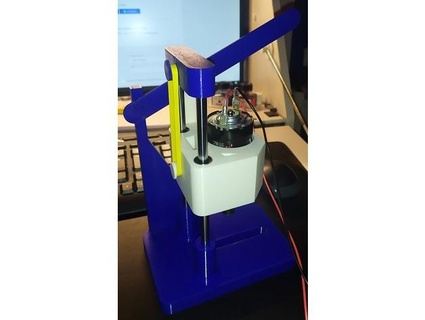 simple vertical drill naouak 3d print model - Mito3D