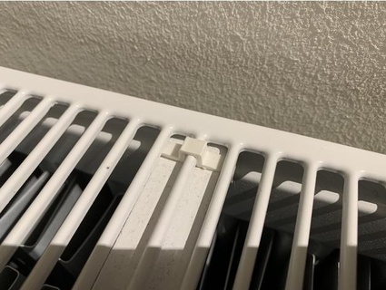 radiador reja soporte clips personalizable cubierta calentador acortar joergp 3d print model - Mito3D