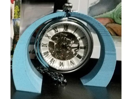 pocket watch stand pakmule87 3d print model - Mito3D