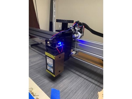 einstellbar Höhe Laser montieren dps Design 3d print model - Mito3D