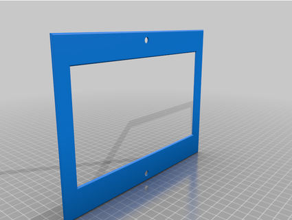 a1up pinball dmd frame mrhector 3d print model - Mito3D