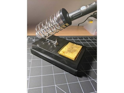 soldering iron stand base kharid 3d print model - Mito3D
