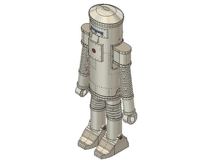 doctor satan's robot shionnezumi  3d print model - Mito3D