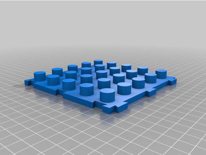 manipulateur math 10x10 planche 4 pièces saisons 3d print model - Mito3D