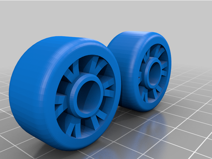 arrma granit roue wheelie bar coup 3d print model - Mito3D