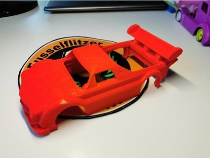 mini z vücut yarış almak fusselflitzer 3d print model - Mito3D