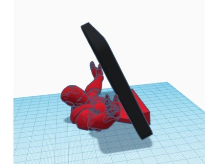 ironman phone tablet stand landscape rkxone 3d print model - Mito3D