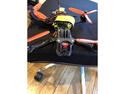 drone geprc mark4 Go Pro monter coup poing 3d print model - Mito3D