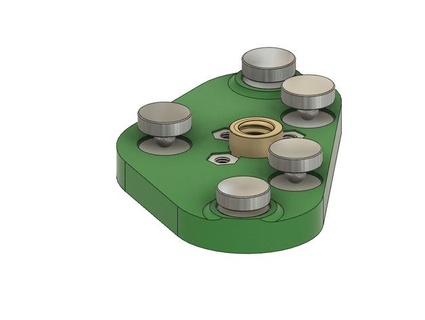 escalador 7 anti oscilação velas 3d print model - Mito3D