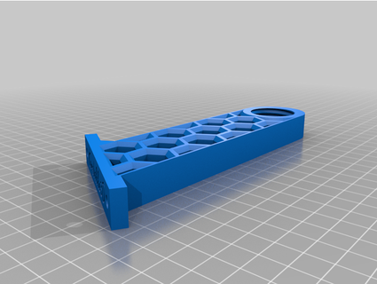anti oscilação carretel suporte korsbakke3d 3d print model - Mito3D