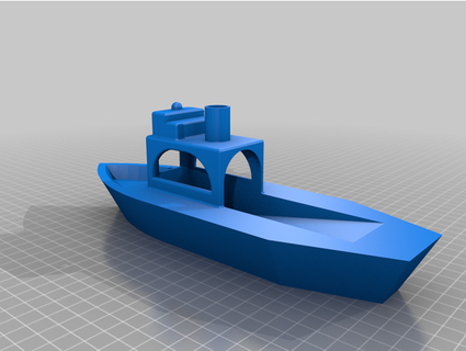 l2t2 remorqueur bateau Wesley 3d print model - Mito3D