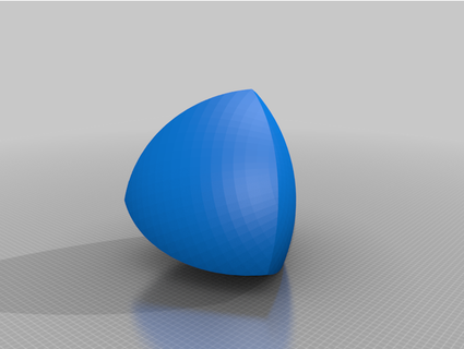 Reuleaux tetraedro frans45 3d print model - Mito3D