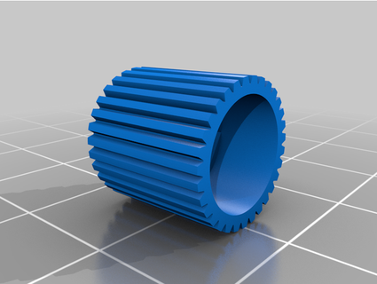 crsf tx antenna knurled nut philpagan 3d print model - Mito3D