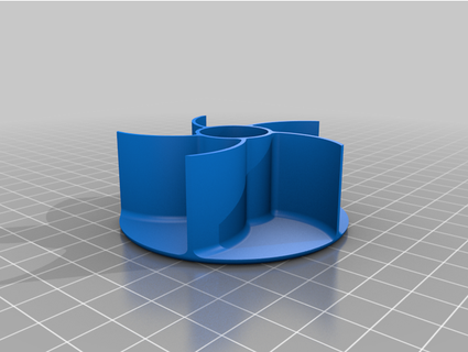 bread roll cutter - kaiser roll haracini  3d print model - Mito3D