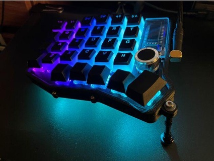sofle rgb tenting case leslieslaw 3d print model - Mito3D