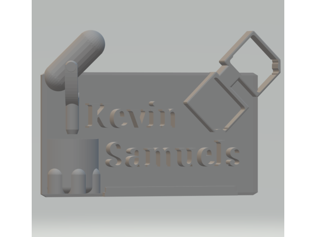 fhw Stand Kevin Samuels freien Heiden 3D print model - Mito3D
