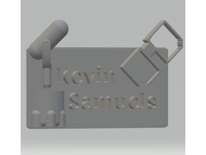 fhw supporter Kevin samuel païens libres 3d print model - Mito3D