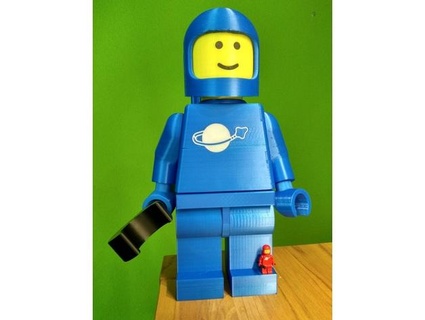 Lego clásico espacio astronauta 10 1 multa ingeniero 3d print model - Mito3D