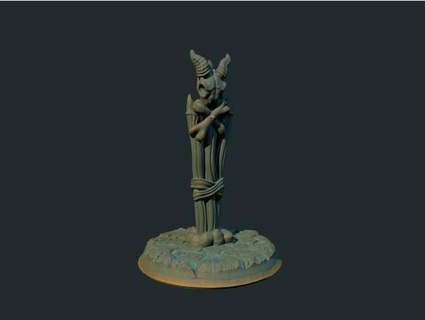totem supportless fdm friendly briteminis 3d print model - Mito3D