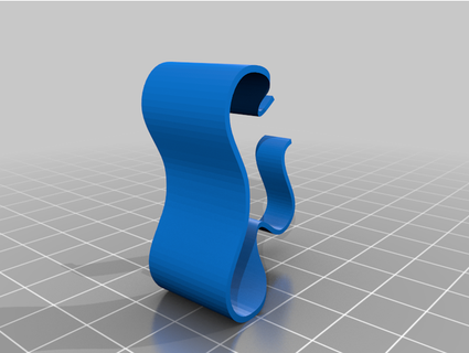 ratchet tie-down strap clip benjaminforeal 3d print model - Mito3D