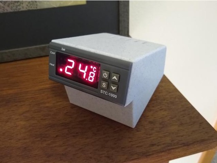 Astuccio guaina stc 100 temperatura controller lobocnc 3d print model - Mito3D
