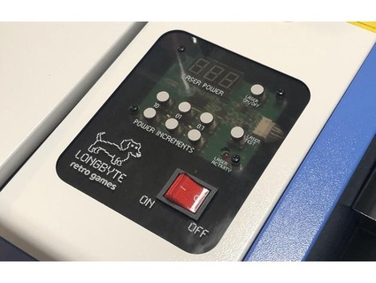 reemplazo controlar panel cubrir k40 láser zumbidodennis 3d print model - Mito3D