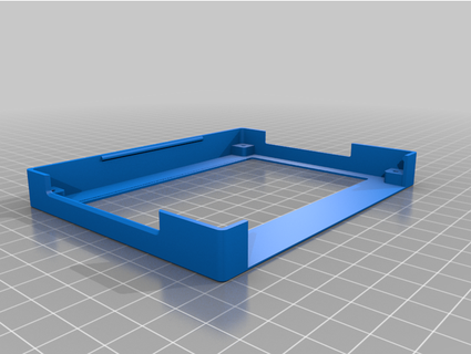 5 hdmi display Deckel 2mm Versatz muehli25 3d print model - Mito3D