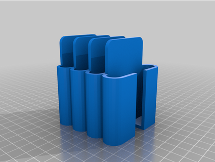 samsung t5 ssd suporte arquitetura bloco 3d print model - Mito3D