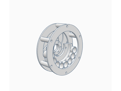 22 glue wheels inner weight holder danielanguita 3d print model - Mito3D