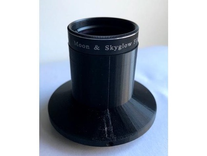 Nikon teleskop adaptör ışık filtre binmek tartışma 3d print model - Mito3D