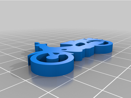 honda super cub keychain sivaprod 3d print model - Mito3D
