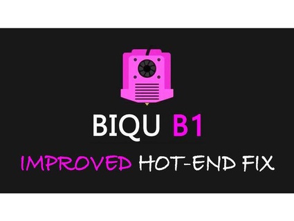 biqu b1 hot-end fix improved insert design8studio 3d print model - Mito3D