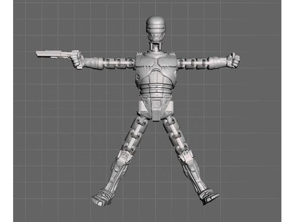 articulated robo-figure remix download zip file full figure starboy13 3d print model - Mito3D