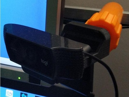 webcam mout ball socket benjip 3d print model - Mito3D