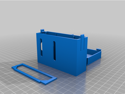 crealidad Wifi caja caso funda 4020 montar cajón llevado cabo lt 3d print model - Mito3D