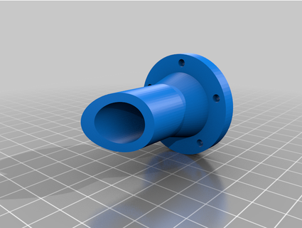 penna titolare supporto industriale tubo xander23669 3d print model - Mito3D
