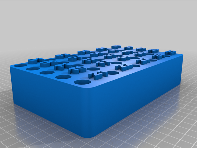prueba tubo estante soporte simonmg 3D print model - Mito3D
