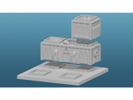 greeblecity 40k construção kit 3 rmp135 3d print model - Mito3D