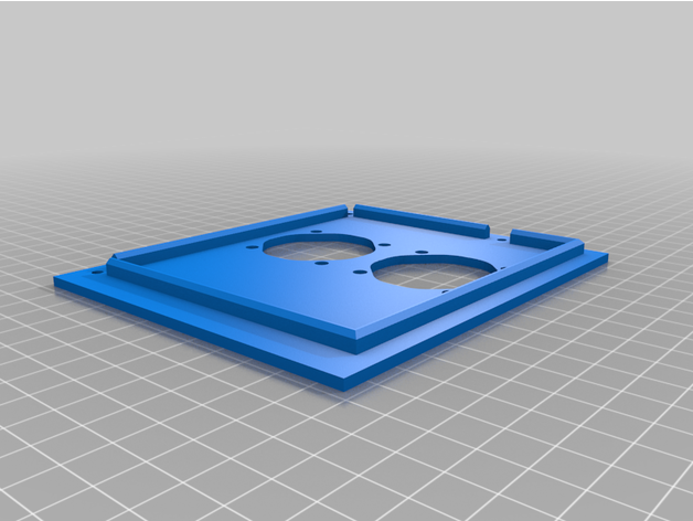 ender 3 skr 13 14 box double 40x10 fans alexkayman 3D print model - Mito3D