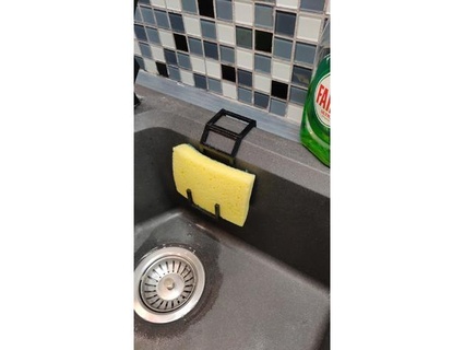 esponja lavabo soporte franquia cocina infide1 3d print model - Mito3D
