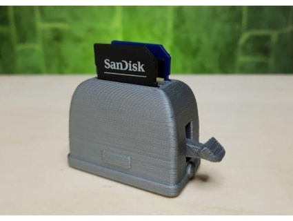 sd card toaster print place dehapro 3d print model - Mito3D