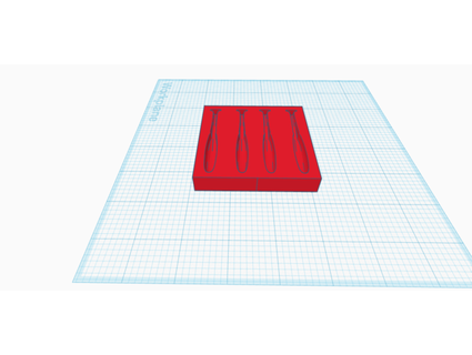 swim bait mold open pour cuyler baldwin 3d print model - Mito3D