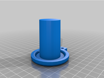 parasol pôle fermeture merde 3d print model - Mito3D