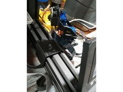 40mm adafruit pan tilt cam monte 20 3d print model - Mito3D