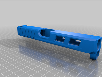 airsoft glock 17 deslizar mkiv openairsoft 3d print model - Mito3D