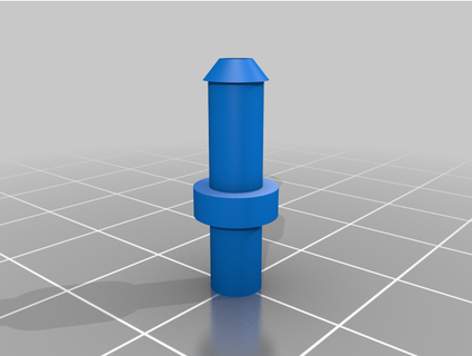 1 8 inch tube connector themakerofw0rlds 3d print model - Mito3D