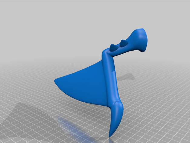 garchomp piernas brazos fijo willermeitor 3D print model - Mito3D